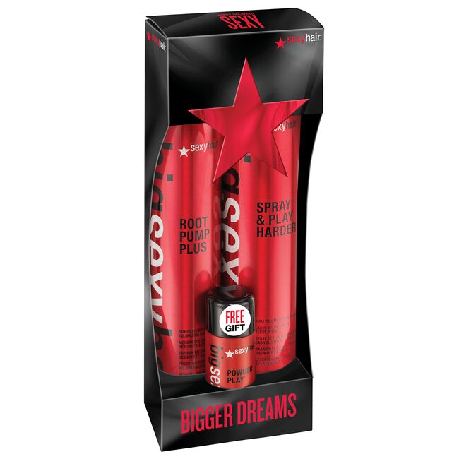 Big Sexy Spray & Play Harder and Root Pump w/ Powder Play