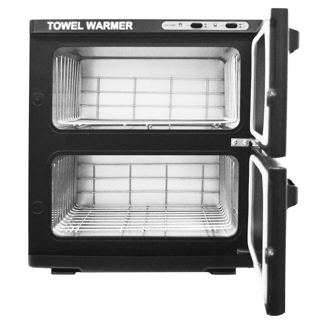 Black Double Hot Towel Warmer