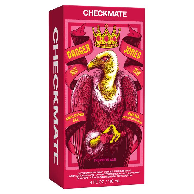 Checkmate Hot Red Semi-Permanent Hair Color