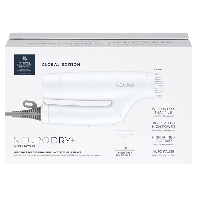 Global Edition Neuro Dry+​ Folding Hair Dryer