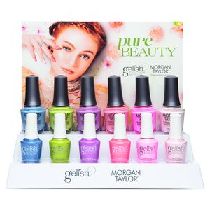 Pure Beauty Collection Soak-Off Gel Polish & Professional Nail Lacquer Display