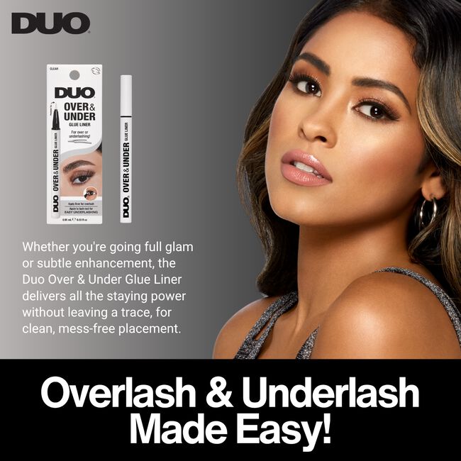 Clear Duo Over & Under Glue Liner