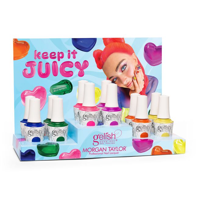 Keep It Juicy Gel Polish Display