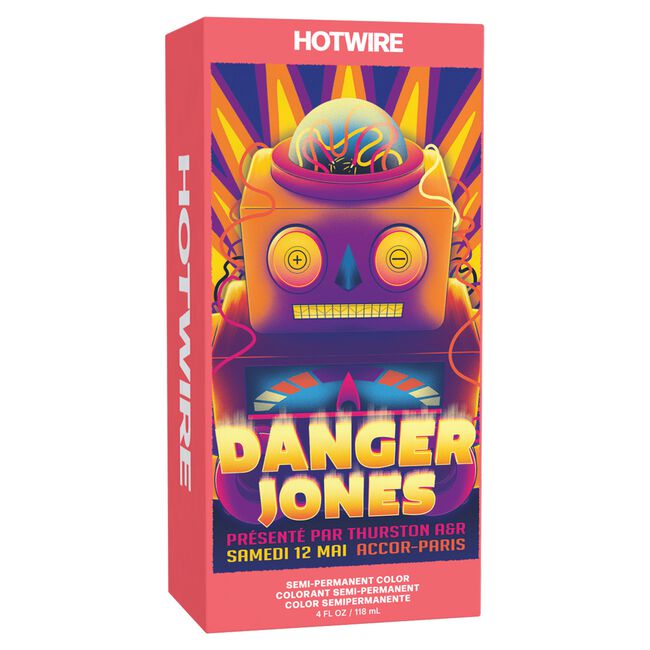Hotwire Neon Orange Semi-Permanent Hair Color