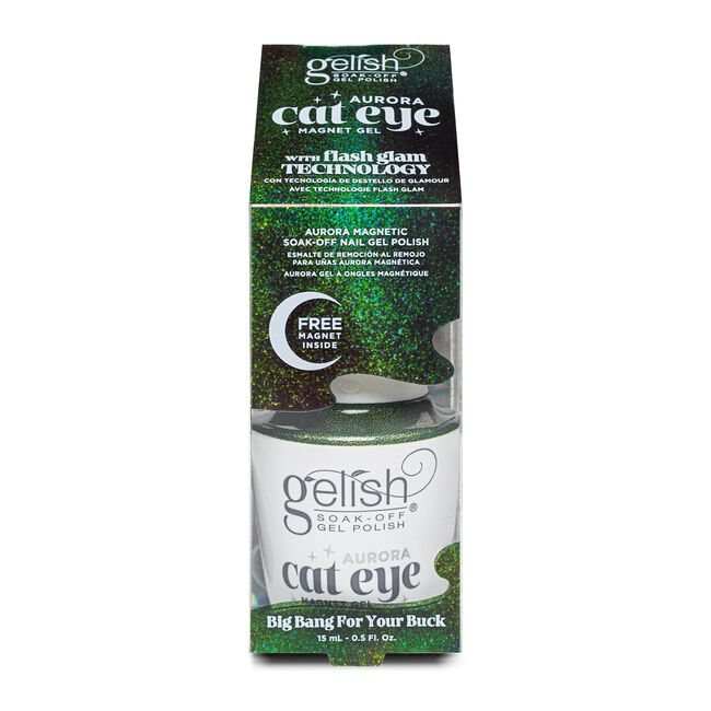 Big Bang For Your Buck Aurora Cat Eye Magnet Soak-Off Gel Polish