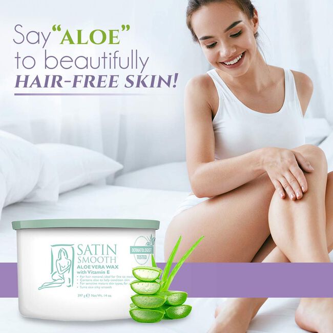 Aloe Vera & Vitamin E Cream Soft Wax