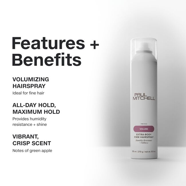 Extra-Body Firm Hairspray 50% VOC