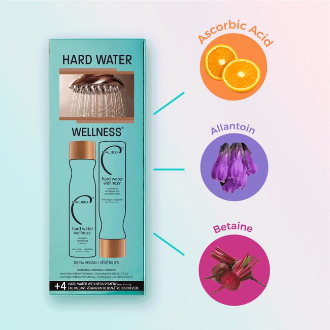 Malibu C&reg; Hard Water Wellness Kit