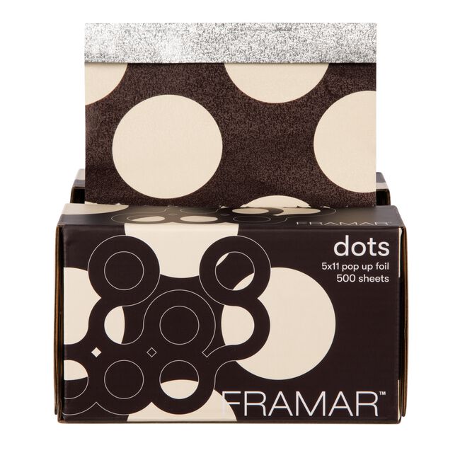 Big Brown Dots Pop Up Foil