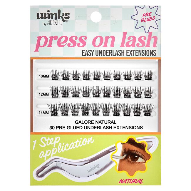 Winks Press on 30 pc Volume + Applicator