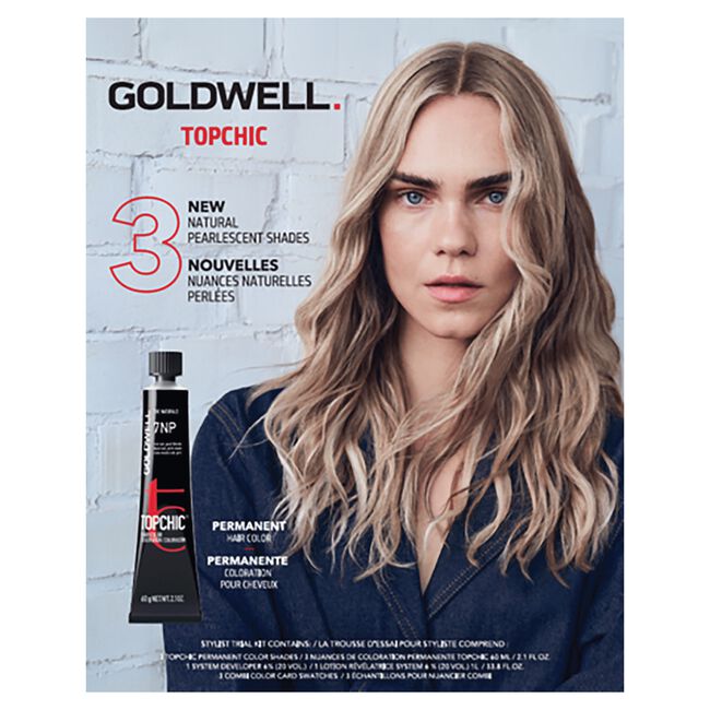 Topchic Natural Pearlescent Stylist Kit