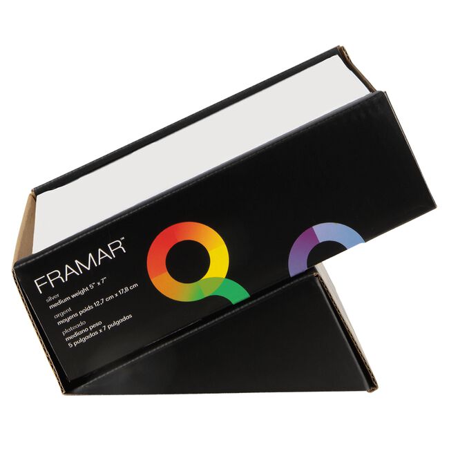 5x7 Pre-Cut Smooth Medium Silver - 500 Sheets