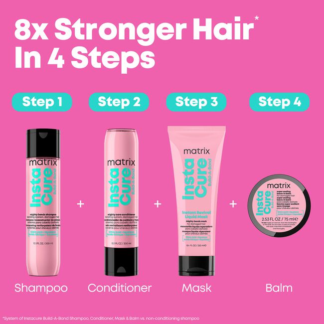Instacure Build-A-Bond Super Sealing Leave-In Balm for Mega Damaged Hair