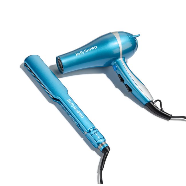 Nano Titanium Ionic Dryer & Digital Ultra-Thin Flat Iron
