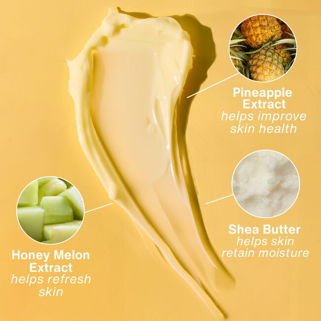 Sweet Pineapple and Honey Melon Herbal Body Moisturizer