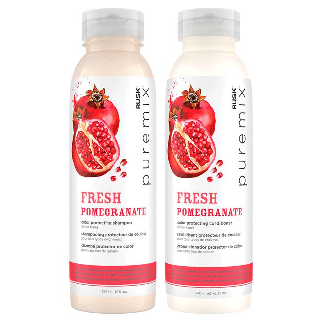 PureMix Fresh Pomegranate Shampoo, Conditioner