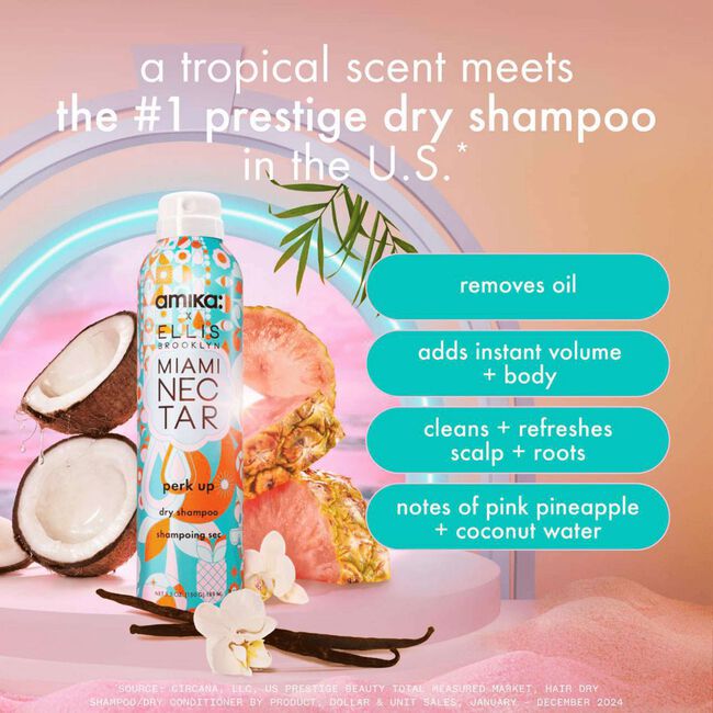 amika x Ellis Brooklyn Miami Nectar Perk Up Dry Shampoo