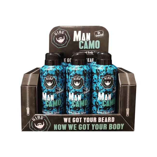 Man Camo Aerosol Body Spray Man Camo Aerosol Body Spray
