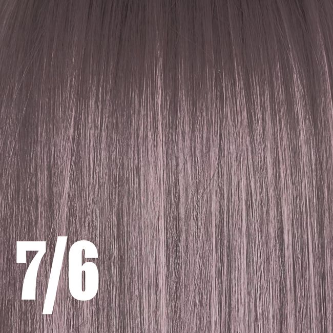 7/6 Cool Medium Blonde Violet Pure Perfection Permanent Hair Color