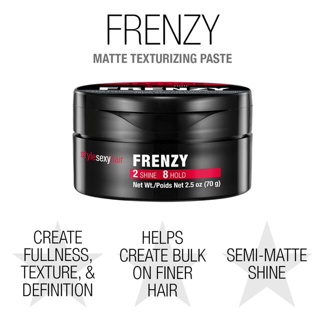 Frenzy Matte Texturizing Paste