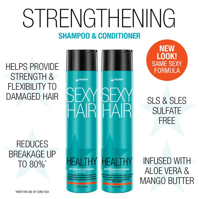 Healthy SexyHair Strengthening Shampoo 33.8 fl oz