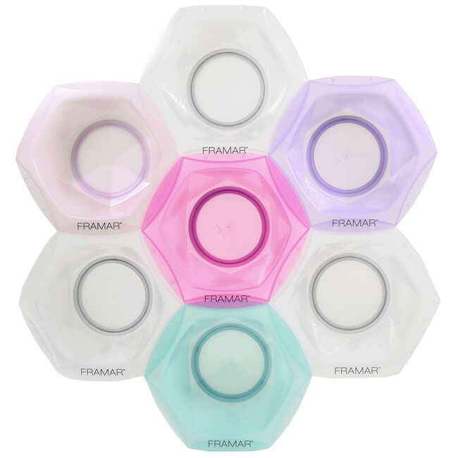 Connect and Color Bowls Rainbow 7 pack