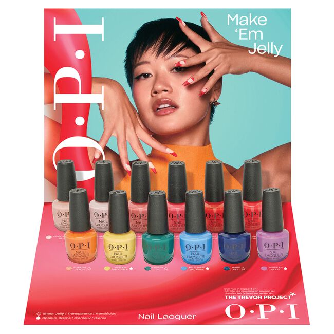 Make 'Em Jelly Nail Lacquer Display