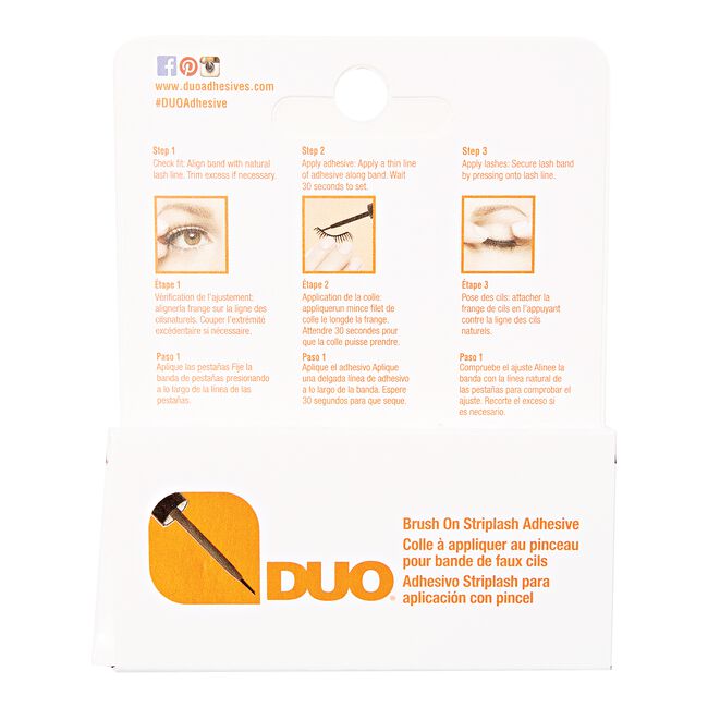 Duo Dark Brush On Striplash Adhesive