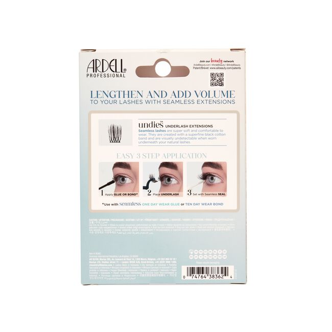 Faux Mink Seamless Underlash Extensions 100ct