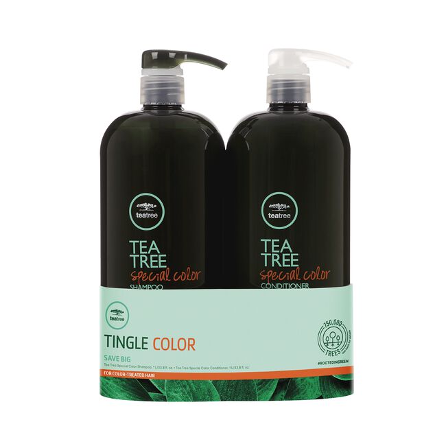 Tea Tree Special Color Shampoo, Conditioner Liter Duo