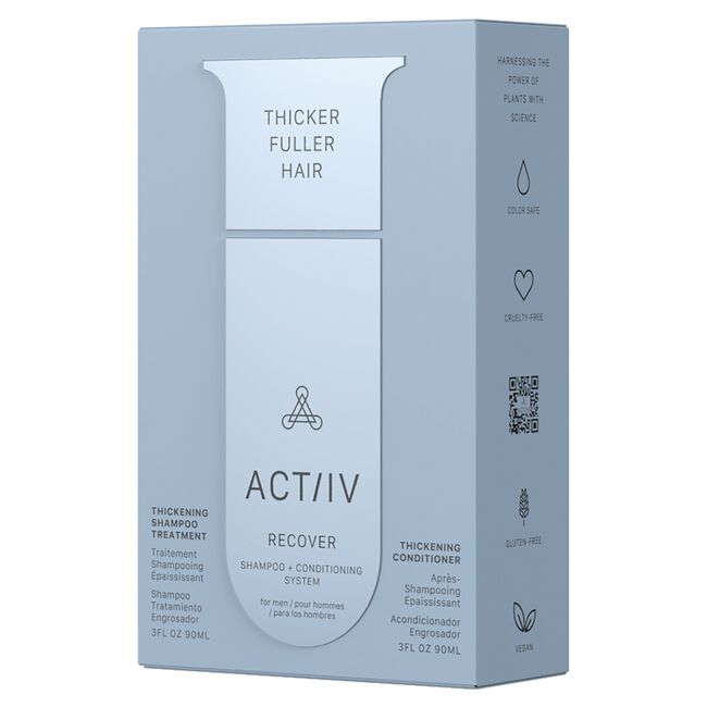 Recover Thickening Shampoo + Conditioning Trial System for Men