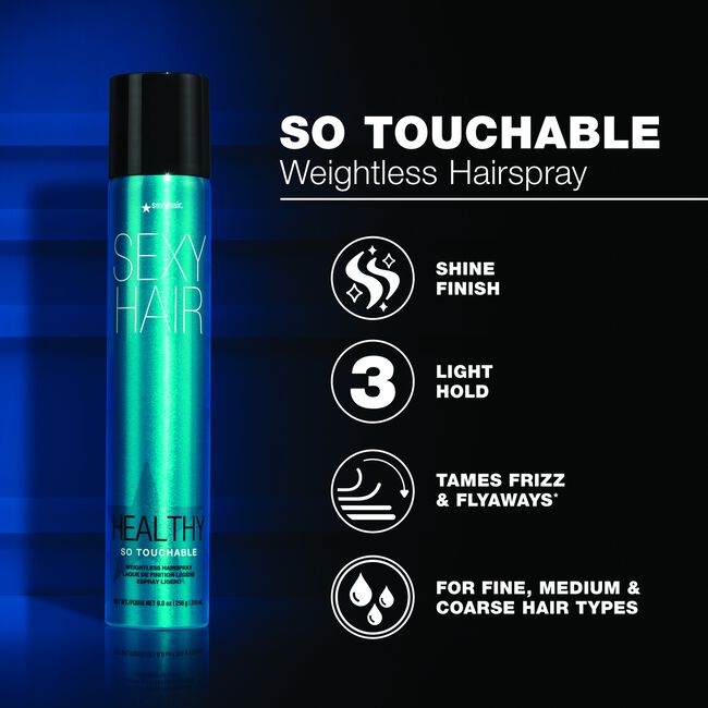 So Touchable Weightless Hairspray