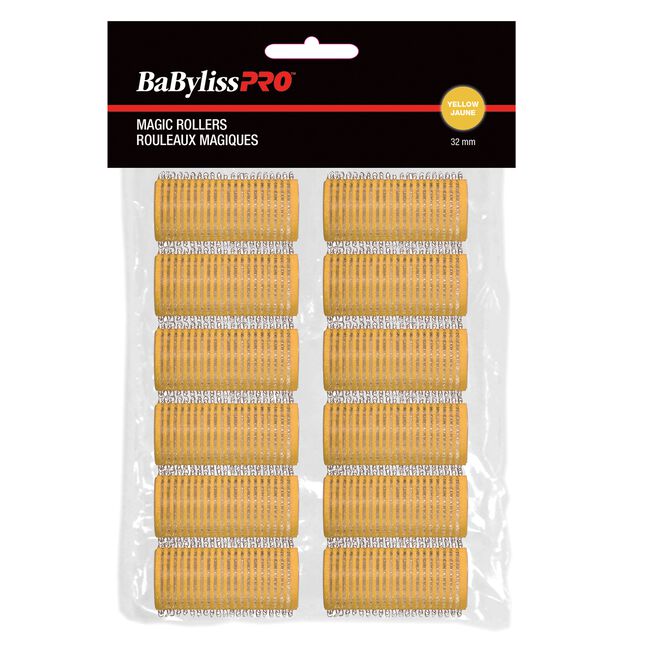 BaByliss Pro Velcro 32mm Rollers - 12 Count