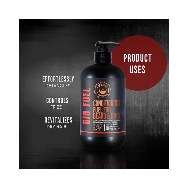 BioFuel Conditioning Fuel for Beard & Hair with Pump