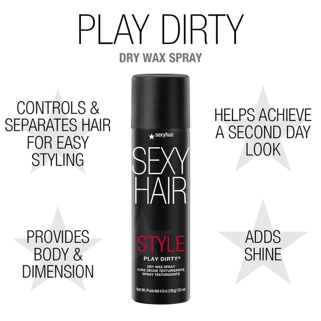 Play Dirty Dry Wax Spray