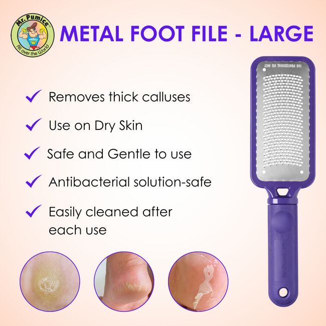 Large Metal Foot File