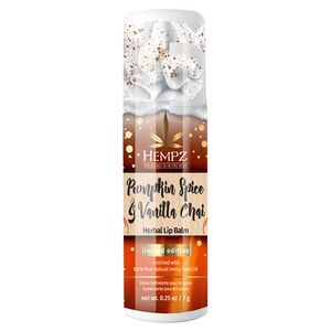 Pumpkin Spice & Vanilla Chai Herbal Lip Balm