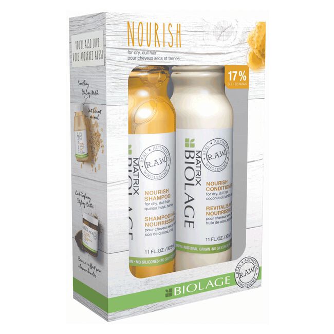 Biolage R.A.W. Nourish Shampoo & Conditioner Duo