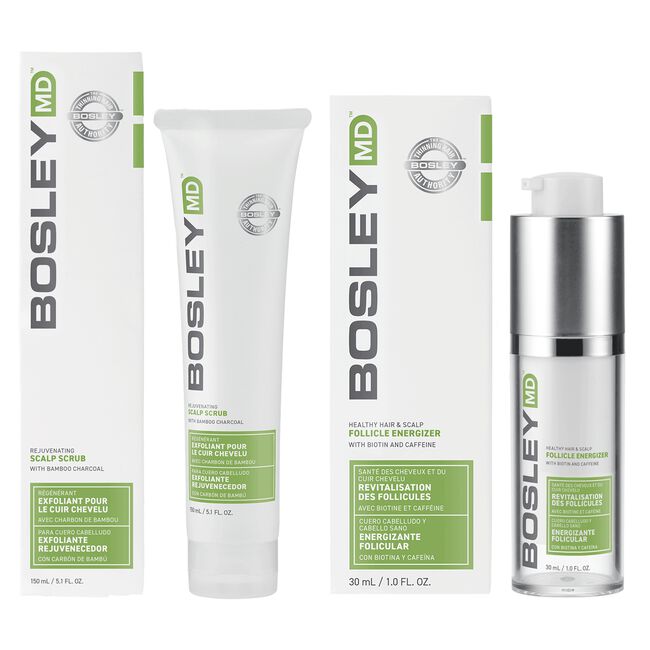Bosley Follicle Energizer, Rejuvenating Scalp Scrub