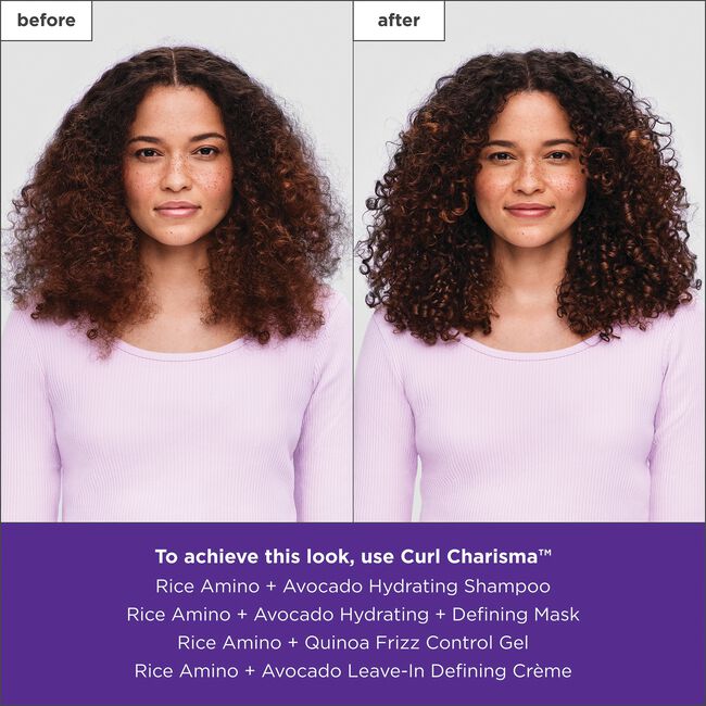 Curl Charisma Rice Amino & Quinoa Frizz Control Gel