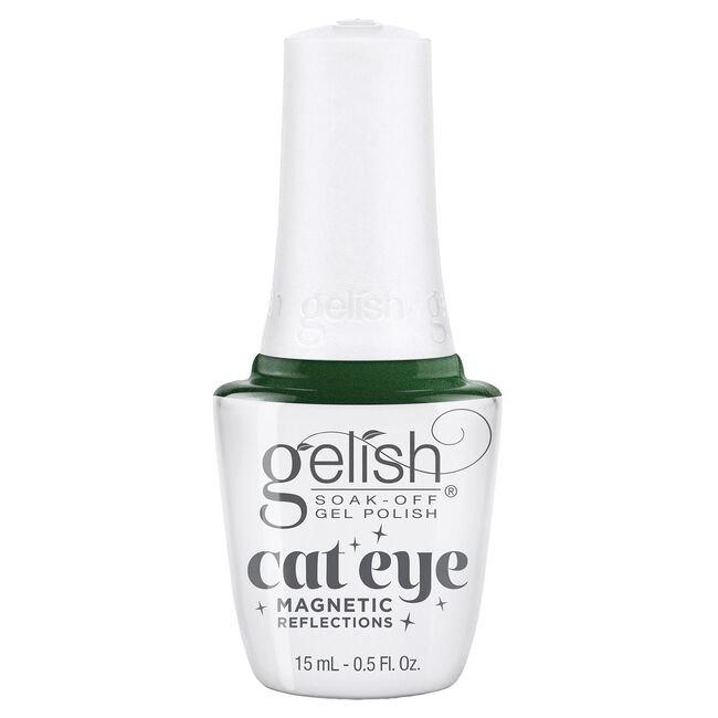 Green Lights Only Cat Eye Magnetic Reflections Soak-Off Gel Polish