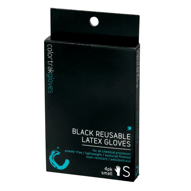 Reusable Black Latex Glove 4&ndash;Pack Collection