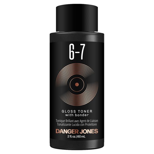 6-7 Matte Gloss Toner with Bonder Demi-Permanent Hair Color