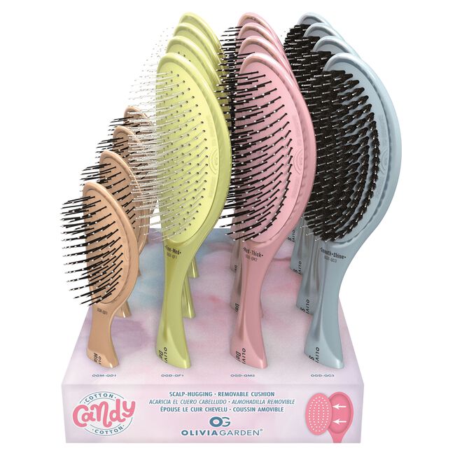 Cotton Candy Brush Display