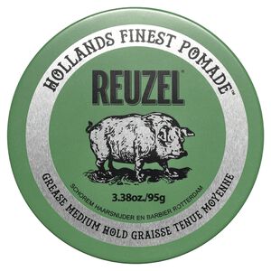 Green Medium Hold Pomade Grease