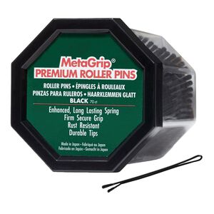Metagrip Premium Black Roller Pins- 70 Count