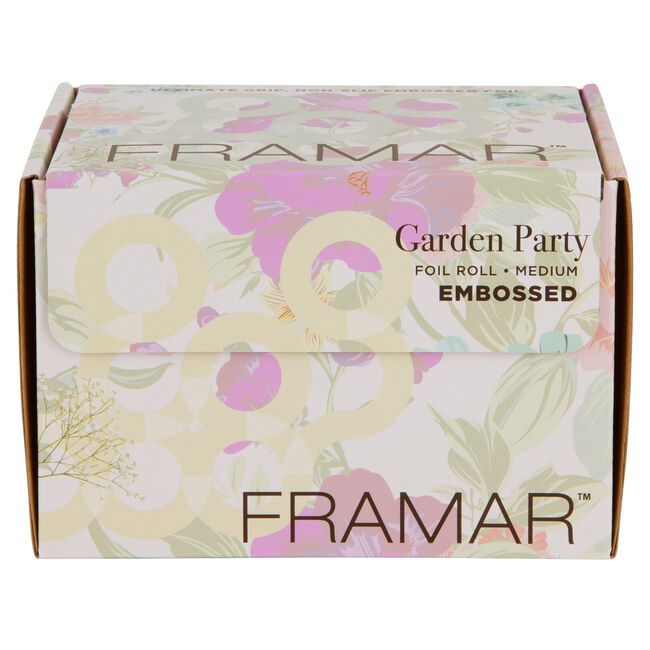 Garden Party Embossed Foil Roll