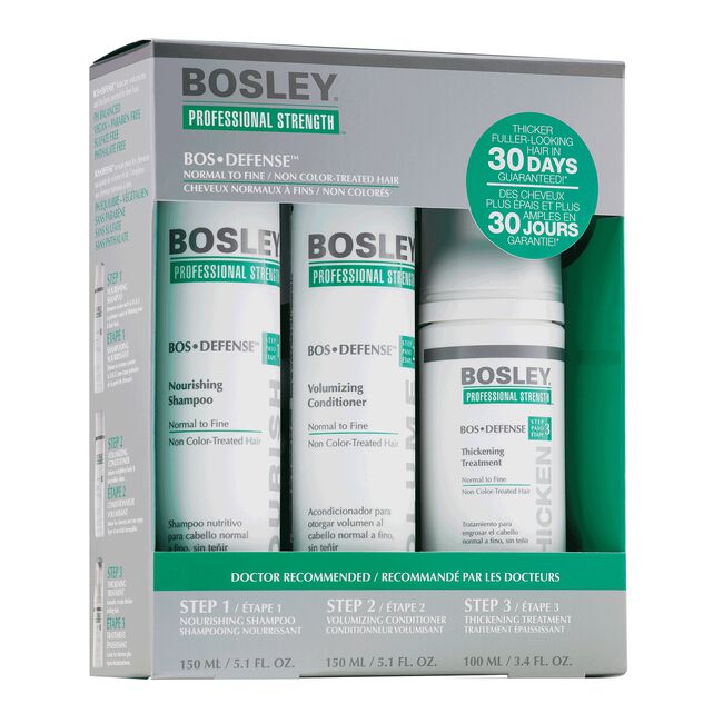 BosDefense 30-Day Starter Pack for Non Color-Treated Hair