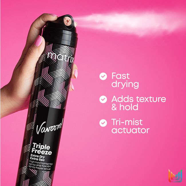Vavoom Triple Freeze Extra Dry High Hold Hairspray