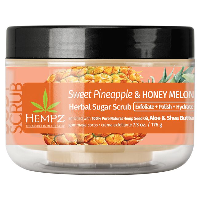 Sweet Pineapple & Honey Melon Herbal Body Scrub